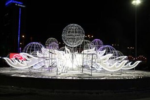 График открытия новогодних елочных городков в Красноярске