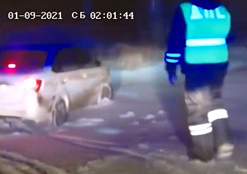 В Самарской области полицейские устроили погоню за пьяным наркокурьером