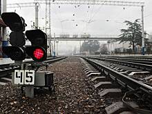 Трактор столкнулся с поездом в Белоруссии