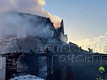 Трое жильцов спасены при пожаре в доме на востоке Москвы