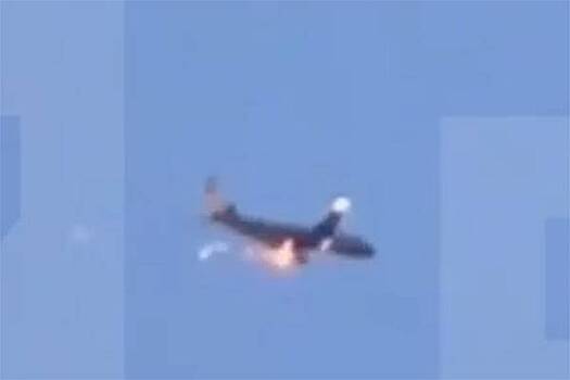 Очевидец рассказал о пролетавшем над Улан-Удэ охваченном пламенем самолете
