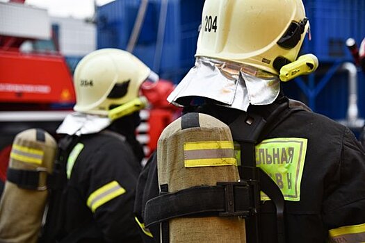 Два человека спасены из пожара в Москве