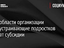 В Ленобласти организации трудоустраивающие подростков получат субсидии