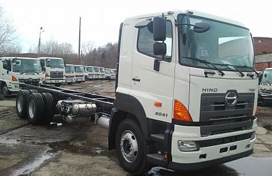 Обновлённая серия грузовиков HINO 500 GH поступила в продажу в России