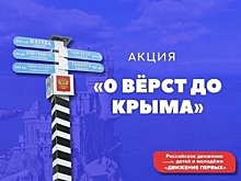 Нижегородские активисты «Движения Первых» присоединились к Всероссийской акции «0 верст до Крыма»
