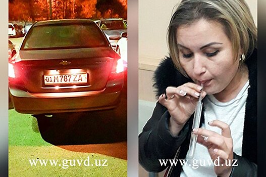 Доска позора: фото пьяных авто-леди опубликованы на сайте ГУВД Ташкента