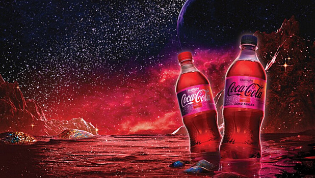 Coca-Cola представила новый напиток в космическом дизайне