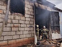 В пожаре на улице Пойма в Ижевске погиб мужчина