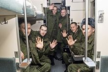 Из Новосибирской области отправились в армию 2,5 тыс. новобранцев