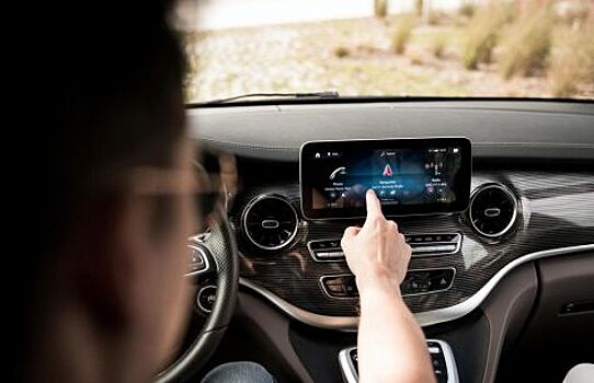 Mercedes-Benz V-Class последним обзавёлся новой медиасистемой
