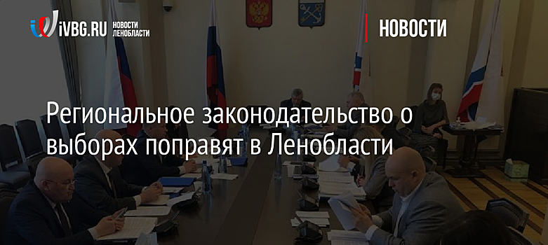 Региональное законодательство о выборах поправят в Ленобласти