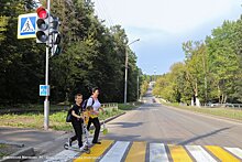 У школы №154 в Приокском районе установили новый светофор