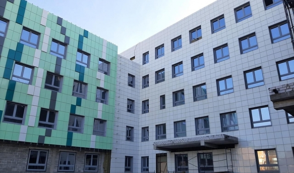 В Волгограде строят современную поликлинику на тысячу посещений