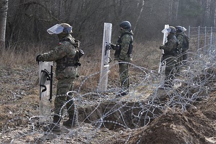 В Белоруссии назвали угрозу из-за построенного Польшей забора на границе