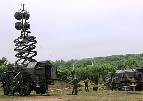 Тренировку по организации связи провели военнослужащие ВВО в Приамурье