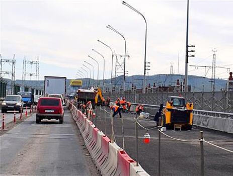 Дорожные работы на плотине Жигулевской ГЭС выполнены наполовину