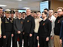 Мэр Москвы осмотрел строящееся здание военкомата на улице Яблочкова