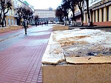 Зимовка не удалась. Почему улица Ленина в Орле стала разрушаться?