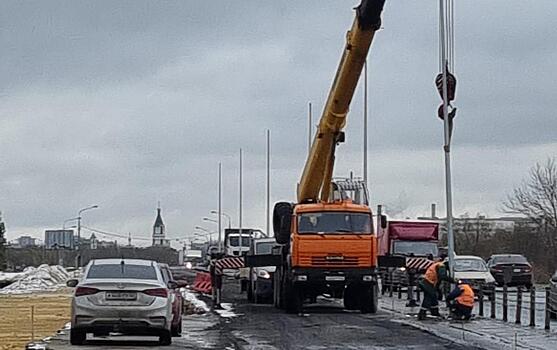 На Северной окружной в Рязани укрепляют основания дороги