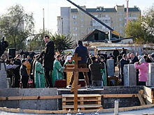 Губернатор Игорь Бабушкин принял участие в закладке православного храма в Астрахани