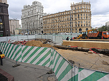 Московские магазины пришли в себя после реконструкции центральных улиц