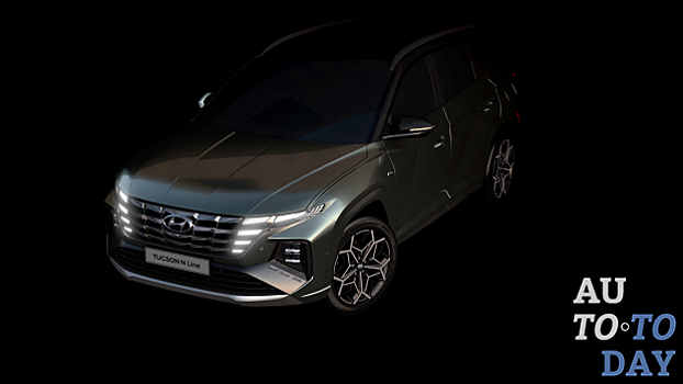 Hyundai представил первые изображения нового Tucson N Line 