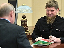 Путин поздравил Кадырова с днем рождения