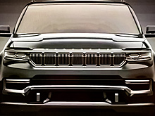 Посмотрите на светящуюся решётку радиатора нового Jeep Grand Wagoneer