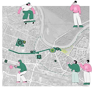 Глазовские проекты благоустройства поборются за победу в конкурсе Минстроя РФ для малых городов