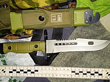 Под Волгоградом мужчину подозревают в попытке сбыта холодного оружия