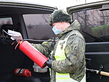 Военные автоинспекторы ЦВО провели в Самаре акцию по профилактике дорожно-транспортных происшествий