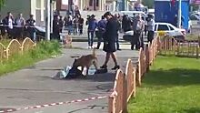 Опубликовано видео с места нападения на прохожих в Сургуте