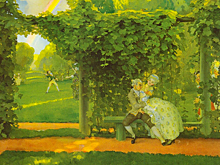 Банк ВТБ покажет в Русском музее картины Константина Сомова