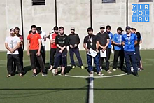 Финалистов Хунзахской лиги по мини-футболу 2020 года наградили медалями