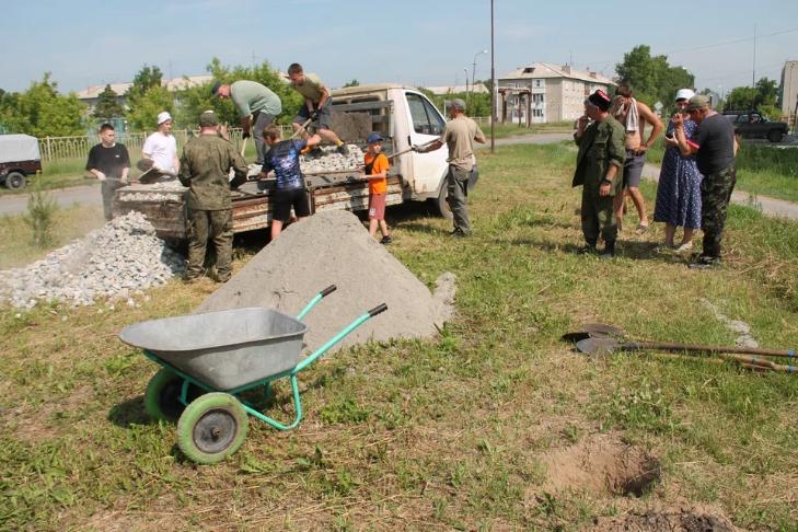 Мемориал героям СВО строят в поселке Чик под Новосибирском