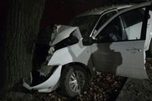 В Александрове автомобиль на полной скорости влетел в дерево