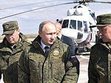 Путин прибыл на полигон Сергеевский