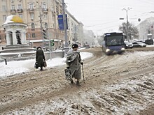 Из-за снежного шторма в Петербурге объявлен оранжевый уровень опасности