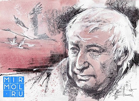 Граффити-портрет Расула Гамзатова появится на стене дома в Махачкале