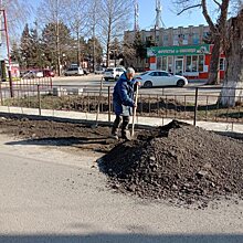 В селе под Анапой общественность самостоятельно ремонтирует дороги