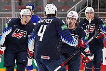 США — Словакия — 6:1 — видео, голы, обзор четвертьфинального матча чемпионата мира по хоккею — 2021