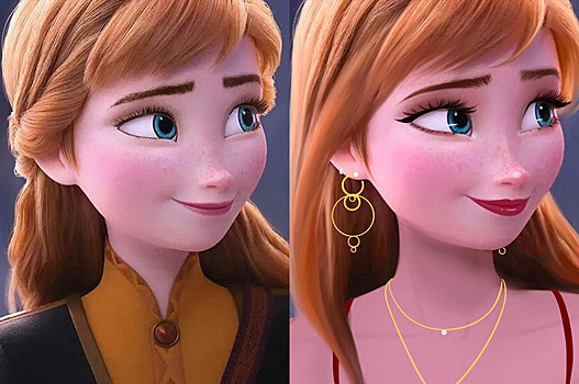 Художница переосмыслила образы принцесс Disney