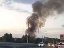 В Самаре 17 августа под Южным мостом горели сараи