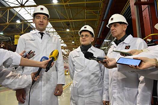 ТМК показала руководству Минпромторга и Минфина современное производство в Челябинске и Полевском