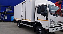 В России представят электрогрузовик на базе Isuzu ELF