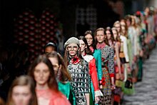 Российские близнецы приняли участие в показе Gucci