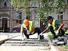 Выполнение дорожных работ в рамках программы "Наш двор" в Татарстане достигло 91%