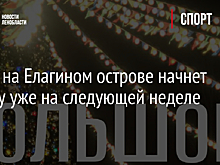 Каток на Елагином острове начнет работу уже на следующей неделе