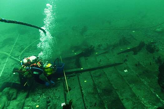 У побережья Дании обнаружили огромный затонувший корабль возрастом 600 лет