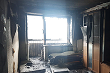 В Новосибирске при пожаре в многоэтажке погиб 4-летний ребенок, пожар вызвало неосторожное обращение с огнем